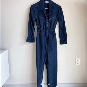 Navy Blue Nordstrom Utility Jumpsuit